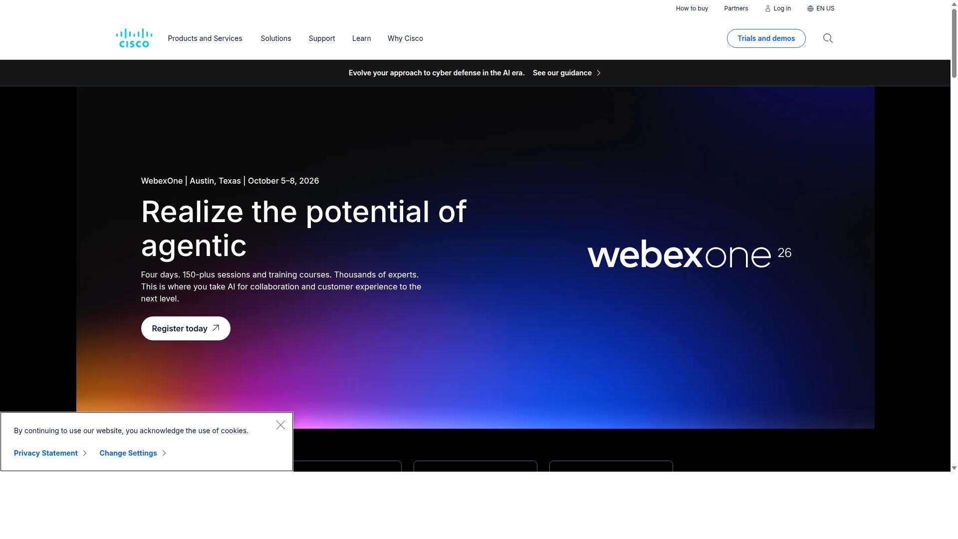 Cisco Systems website